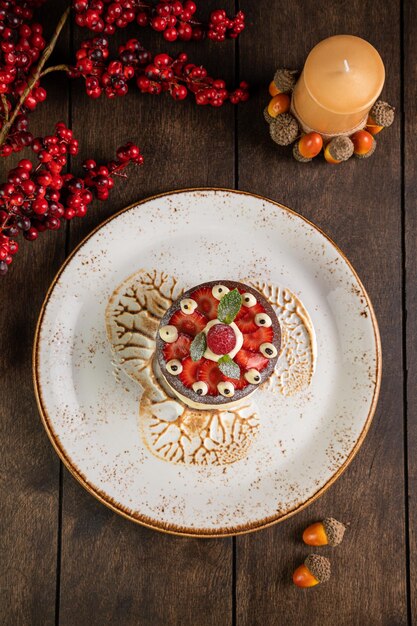 Talenty kuchenne — fotografia talerza z potrawą